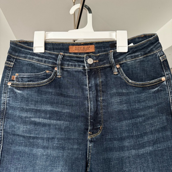 Judy Blue JB88882 DK-Co High Rise Skinny Jeans Dark Wash - Picture 6 of 11